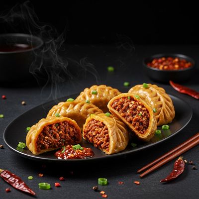 Mutton Steam Hot Chilli Momos